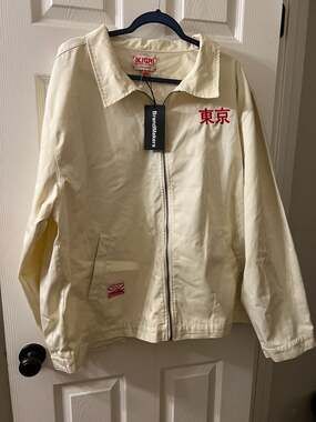 Ikigai Authentic Brand Japan Land of the Rising Sun Zip-Front Jacket